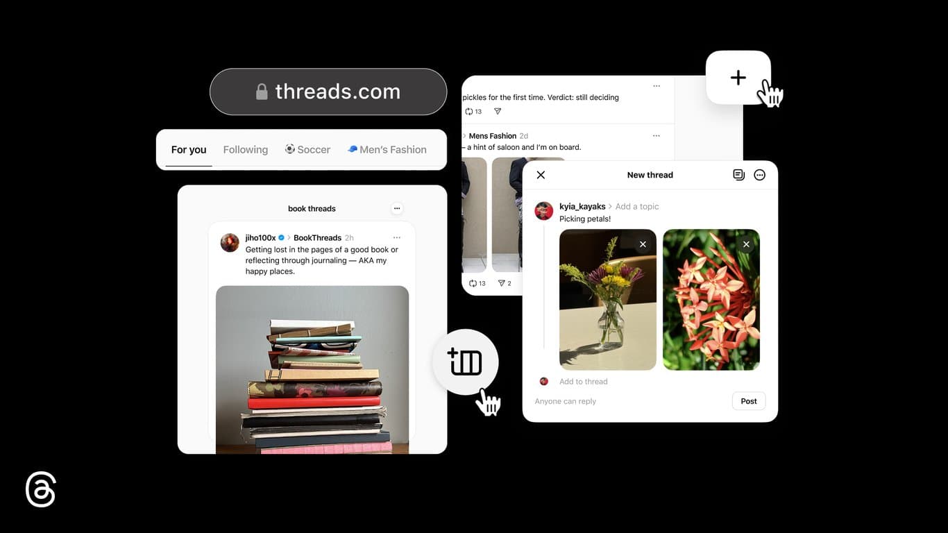 New Features for the Threads Web Experience